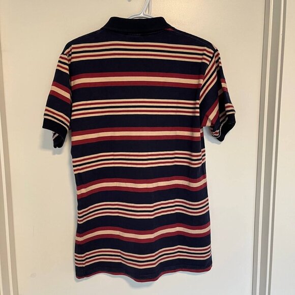 LACOSTE Striped Polo T-Shirt – Vintage, Made in France size S - Picture 2 of 5